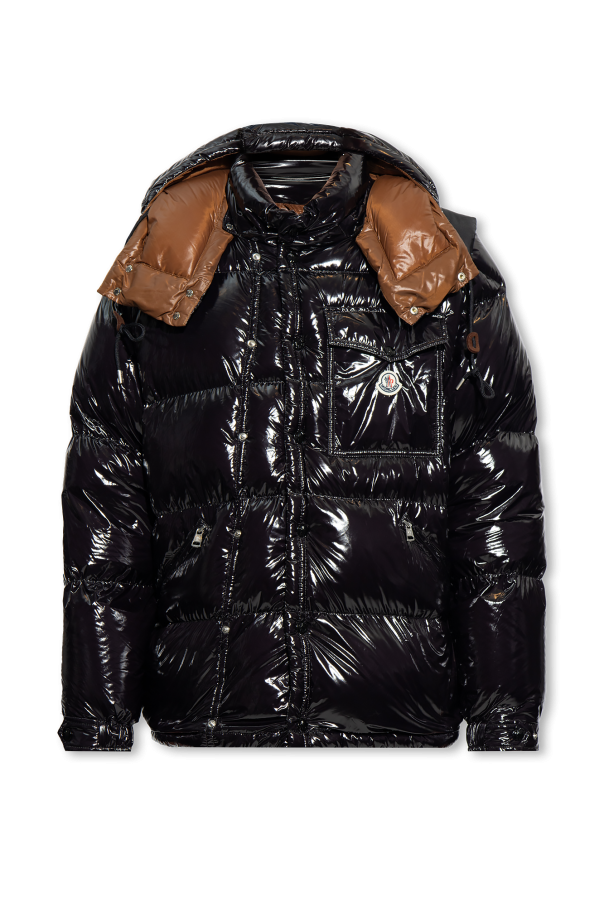 Moncler jacket hot sale black face